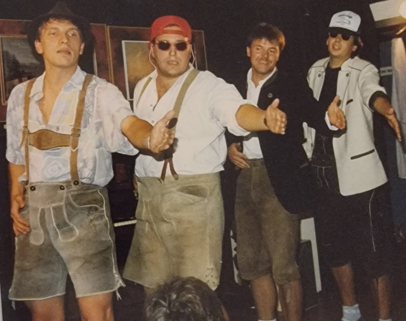 autorenteam dummdreist in den 80er Jahren